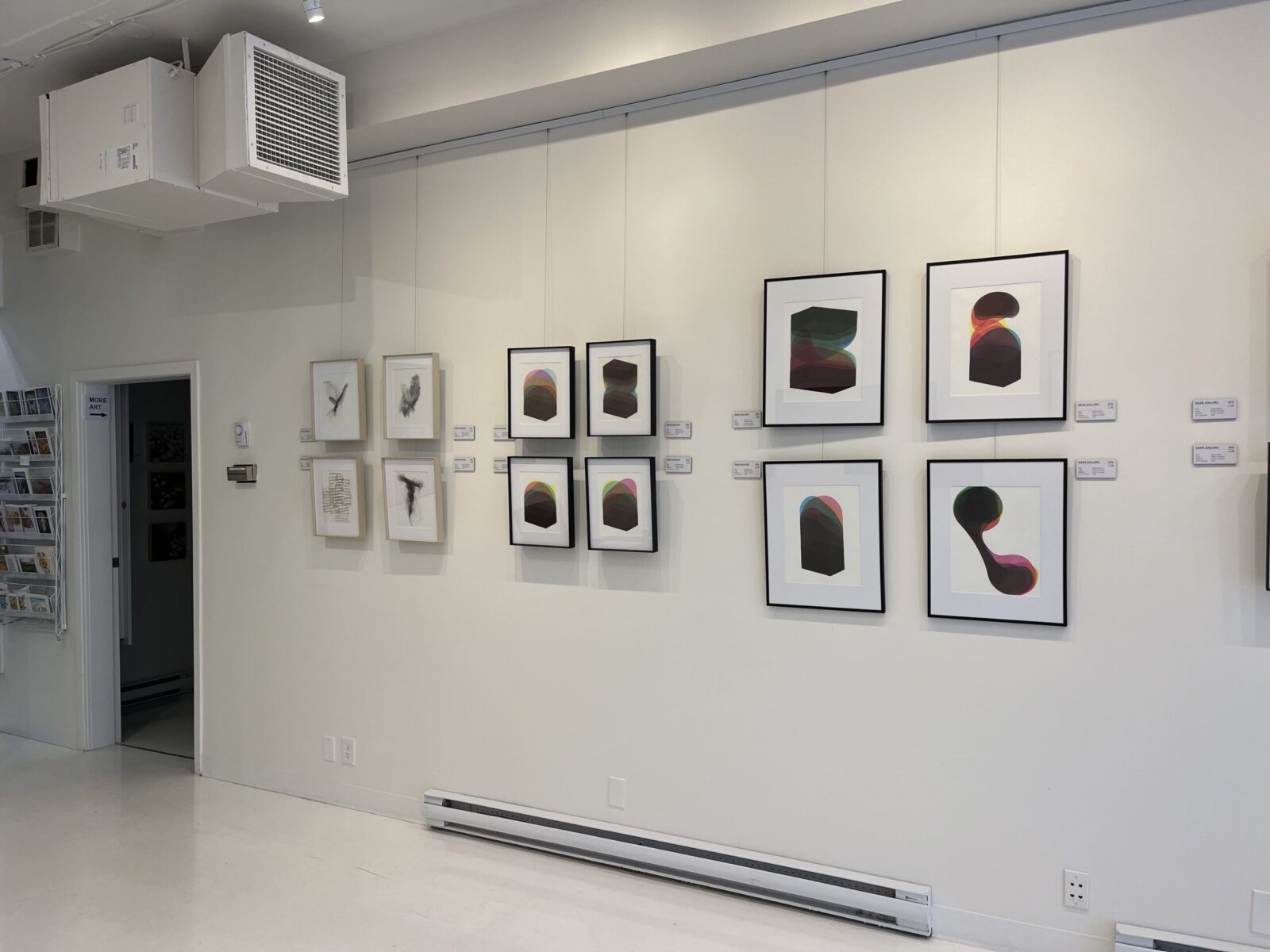 Installation view:  A Little Light.  May 2024