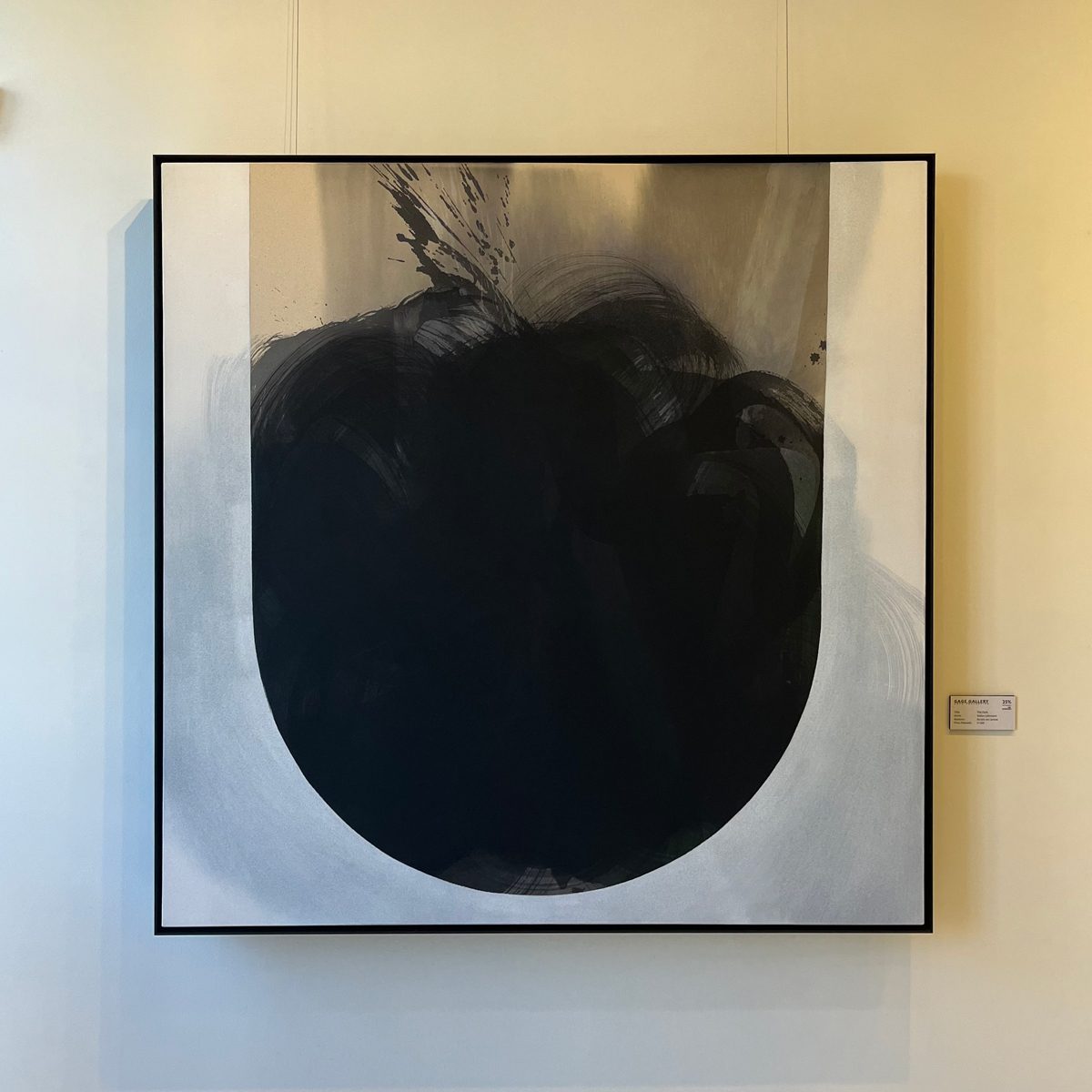 Installation view:  The Dark